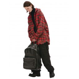 Hooded Flannel Check Shirt