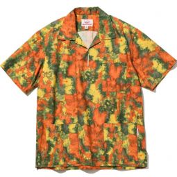 Topanga Pullover Shirt - Orange Camo