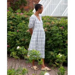 Trixie organic cotton dress - check
