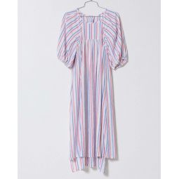 Mardi dress - tricolored stripes