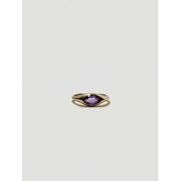 Seer Ring - bronze/amethyst