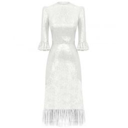 The Falconetti Dress - Silver