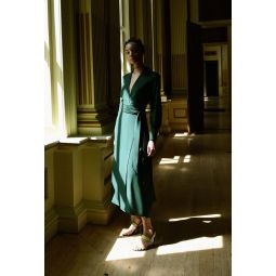 Adelaide Midi dress - Dark Green