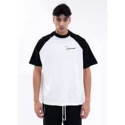 Raglan T-shirt - Black/White