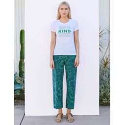 Kind Woman Tee - White/Green