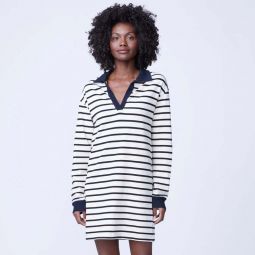Relaxed Polo Dress - Stripe