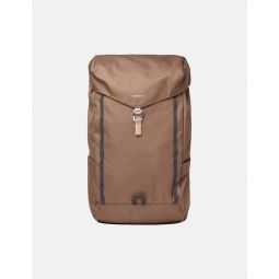 Walter Recycled Poly Backpack - Brown
