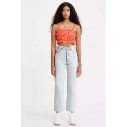 Levis Ribcage Straight Ankle - Ojai Shore