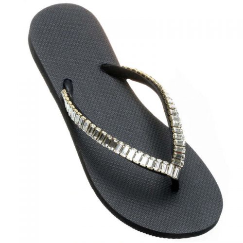  Oxnard slippers - Black/Clear