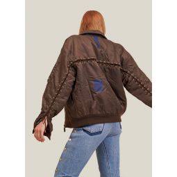 Iconic Bomber - Brown