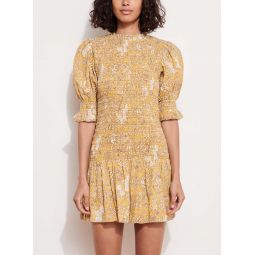 Ditsy Buttercup Dress - Yellow Floral
