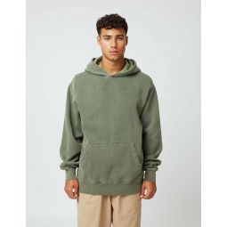 Bhode Pigment Dyed Hoodie sweater - Dusty Sage