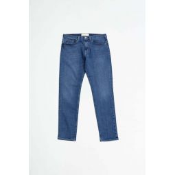 5-Pocket Tapered Jeans - Mid Vintage
