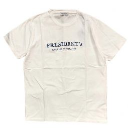 PRESIDENTS S/S PS Jersey T-Shirt - White/Multicolor Blue