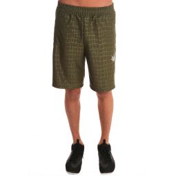 Bermuda Shorts - Olive Croc