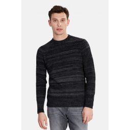 120% LINO Cashmere Sweater - Charcoal Melange