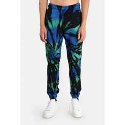 Bronx Sweatpants - Blue/Green Prism