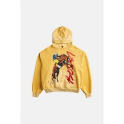 Cowboy Pullover Hoodie - Yellow