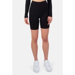Milan Biker Shorts - Jet Black
