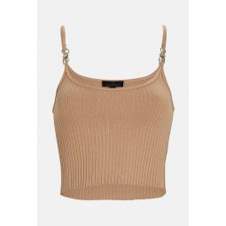 Primary Cropped Harness Tank - Lt Tawny