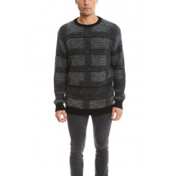Plaid Pullover - grey/black