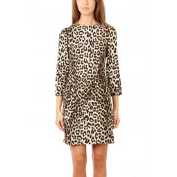 Short Leopard Dress - Print
