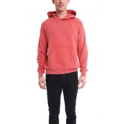 Silk Nep Pullover Hoodie sweater - red