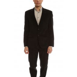 Corduroy Suit Jacket - Black