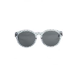 Stella McCartney Round Trans Orcirbl Sunglasses - Transparent/Grey
