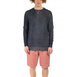Wool Cashmere Sweater - Navy Blue