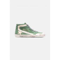 Slide Sneaker - Wood Green/Beige