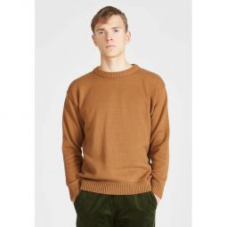 Givn Felix Knit Sweater - Caramel Brown