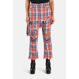 Double Classic Pant - Red/Blue Plaid