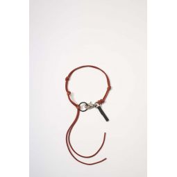 Ladon Key Chain - Scarlet Leather