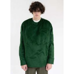 3d Structure Sweater - Green