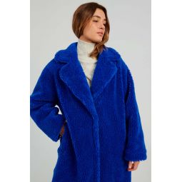 Maria Coat - Electric Blue