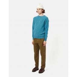 Bhode Supersoft Lambswool Jumper sweater - Azure Blue