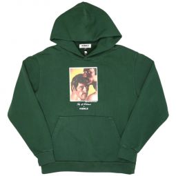 Unisex WHOLE MUSTACHE DUO TOM OF FINLAND HOODIE - Forest Green