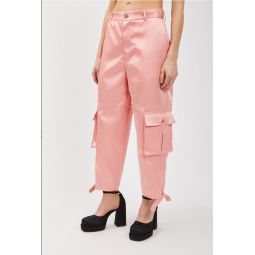 Cargo Trousers - Flamingo