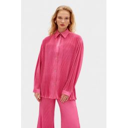 Origami Pyjama Set with Pants - Hot Pink