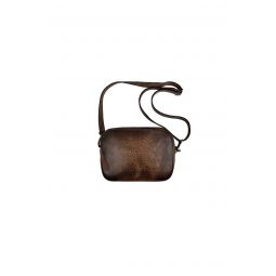 Leather Bag with Lining - Moro