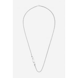 Coherence Debris Crevice Necklace - Silver