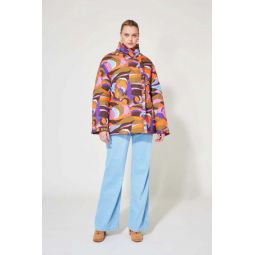 Country Pop Puff Jacket: Multi