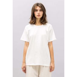 Zokimo Slit T shirt - White