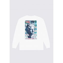 Stoned Long Sleeve Top - White