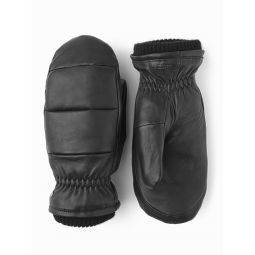 Torun Leather Mitten - Black
