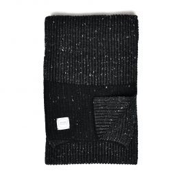 Unisex Upstate Stock Wool Scarf - Black Tweed