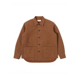 Travail Quilted Shirt - Brown