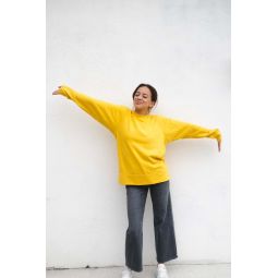 Sierra Raglan Sweatshirt - Sunshine Yellow