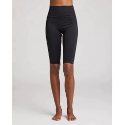 Bolette Seamless Biker Shorts - Dark Charcoal